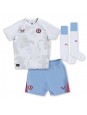 Otroški Nogometna dresi replika Aston Villa Moussa Diaby #19 Gostujoči 2023-24 Kratek rokav (+ hlače)